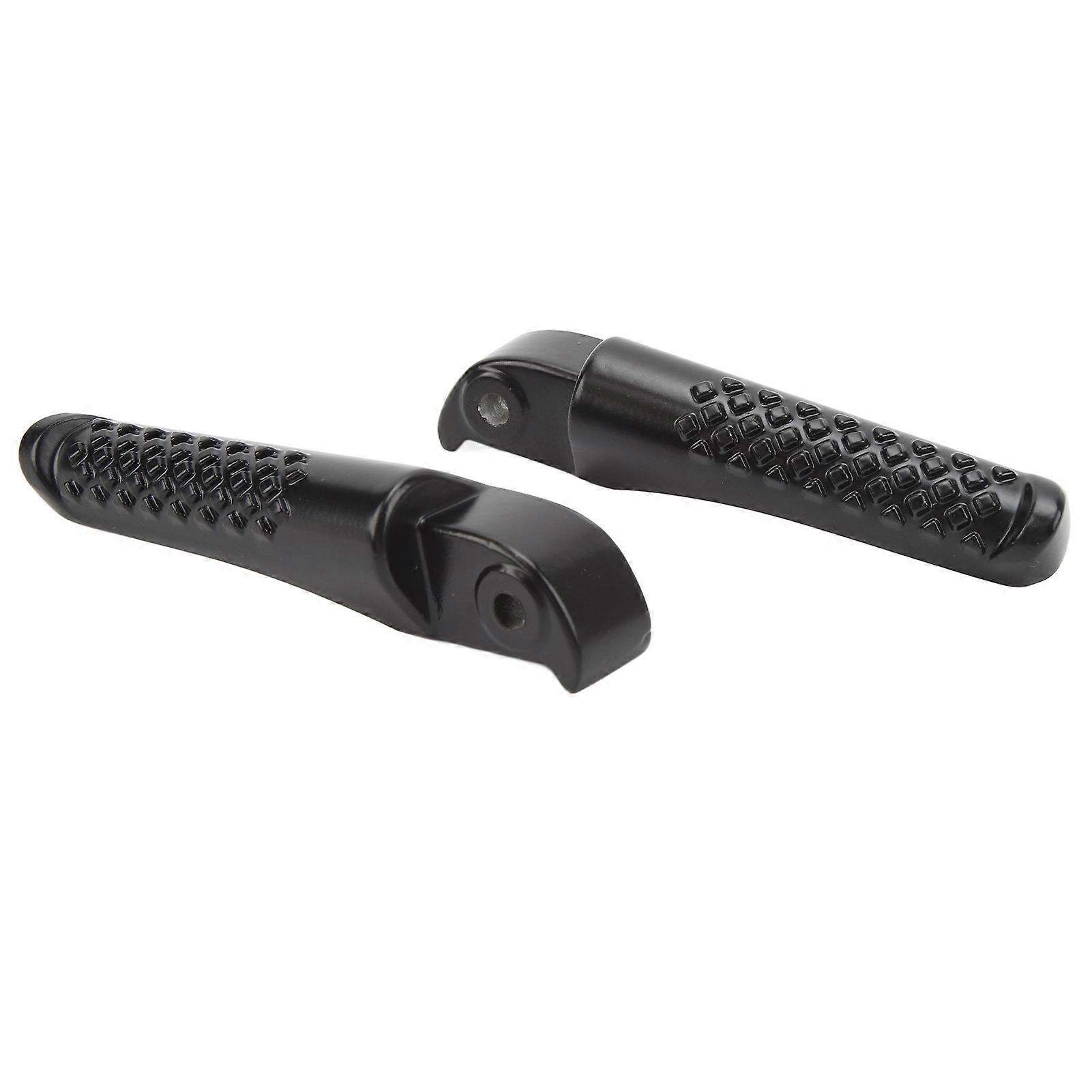 2Pcs Front Foot Peg Bracket Left And Right Black Footrest Holder Replacement For Coleman Powersports BT200X 