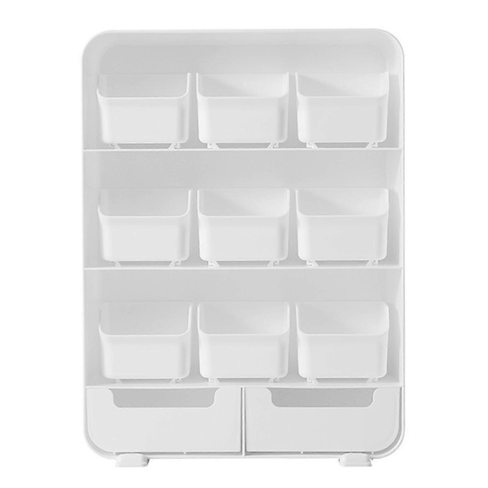 Desktop Drawer Organizer Multiple Drawer Storage Multilayer Stationery Cosmetics Storage Box for Home Dormitory 11 Drawer