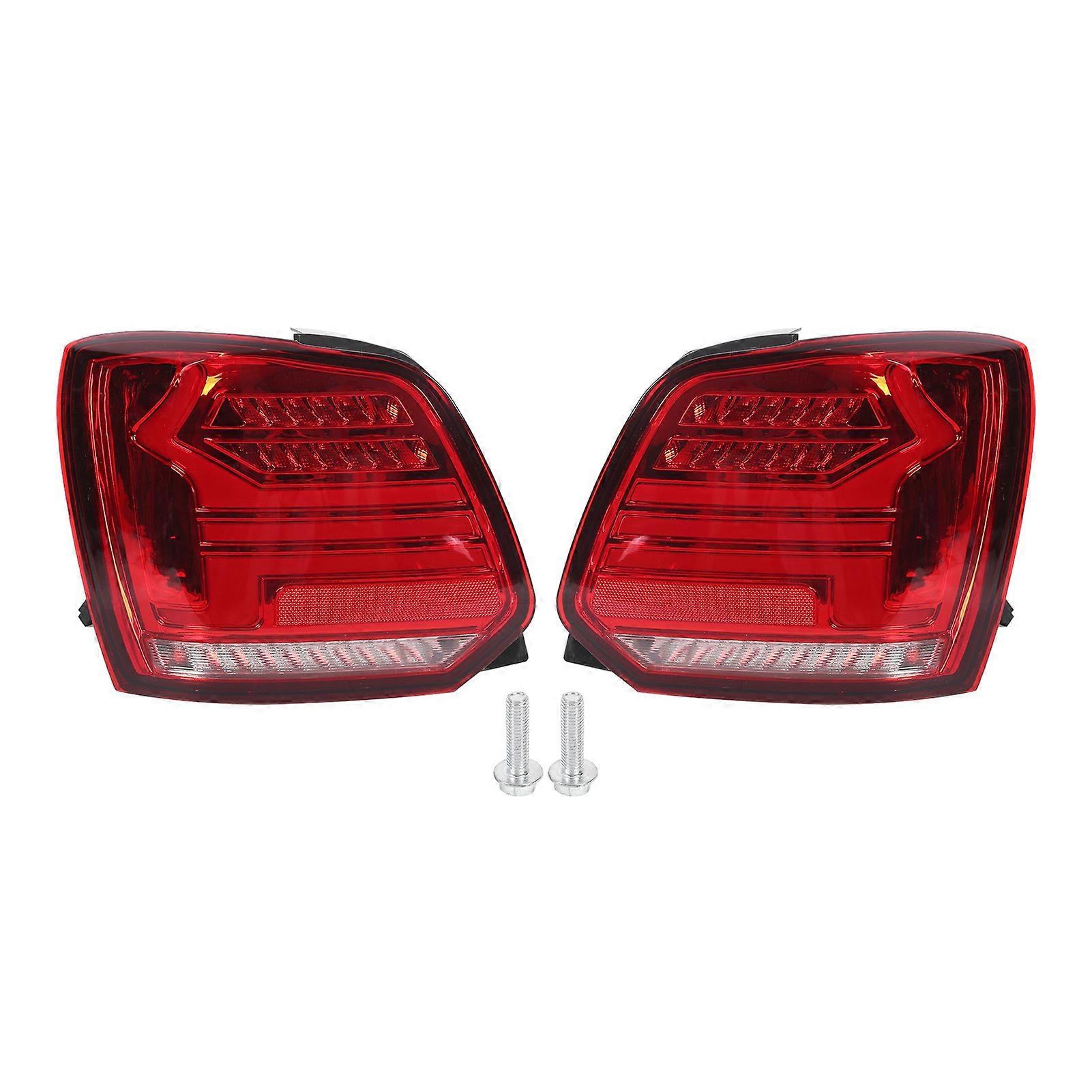 LED Car Tail Light Waterproof Rear Daytime Running Lamp Dynamic for Braking Reversing Auto Assembly E2U611