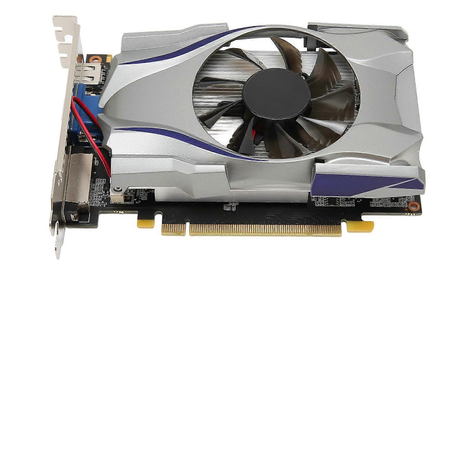 Gaming-Grafikkarte 1GB 128Bit GDDR5 PCI Express 2.0 3200MHZ Takt Desktop-Grafikkarte für Computerspiele GTS450 1GB