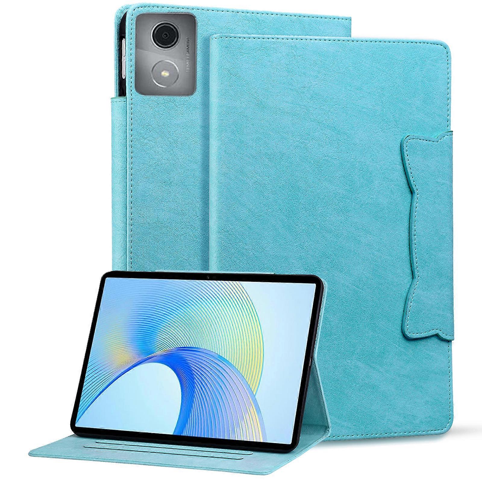 For Lenovo Tab M11 Plus/ Tab K11 Plus Case Stand PU Leather Tablet Cover Cat Buckle Closure