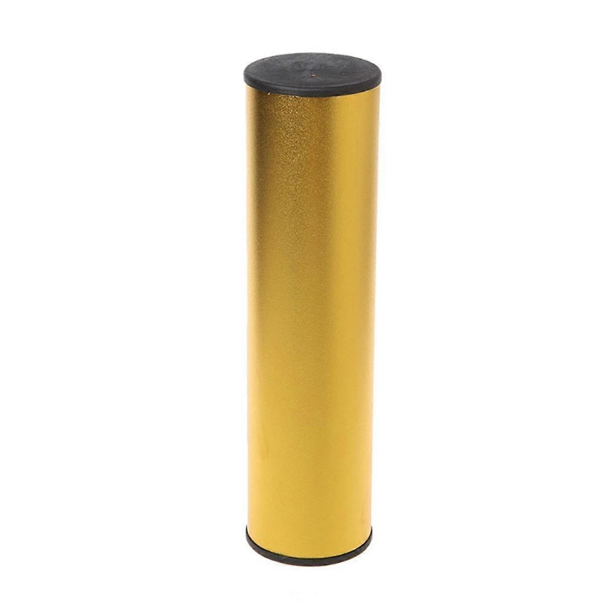 Professional Stainless Steel Cylinder Sand Shaker Rhythm Musical Instruments Percussion for Band Ac