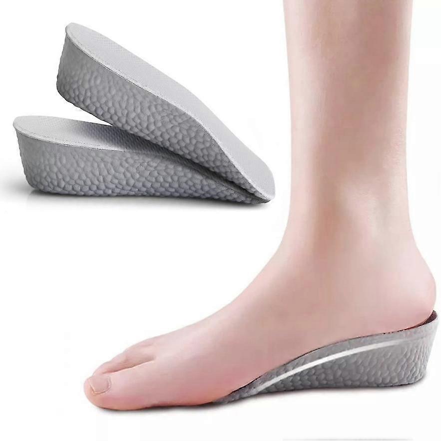 3Pairs Heightening Insole Invisible Unisex Women Heighten Insert Cushion Pads Lifting Insole Heel Arch Support Taller Cushion