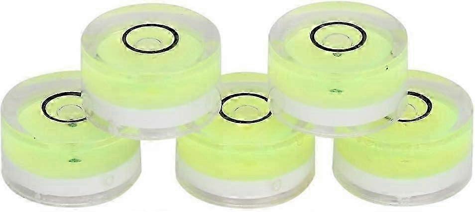 Water Levels 5pcs 15mm Diameter Measuring Tool Mini Round Bubble Level For Weighing Scale Balance Fo