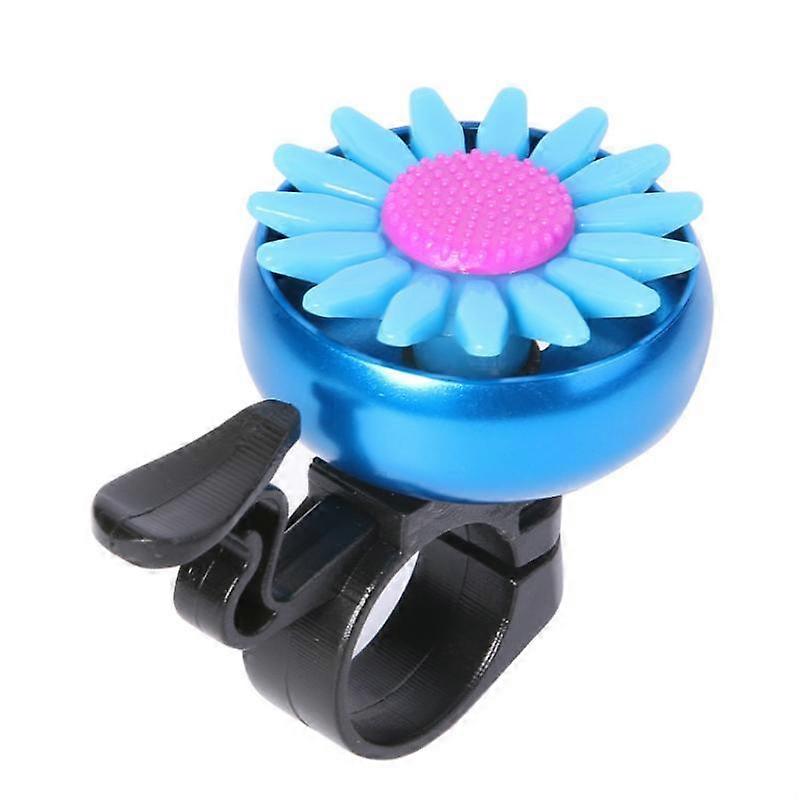 Bicycle sunflower bell blue
