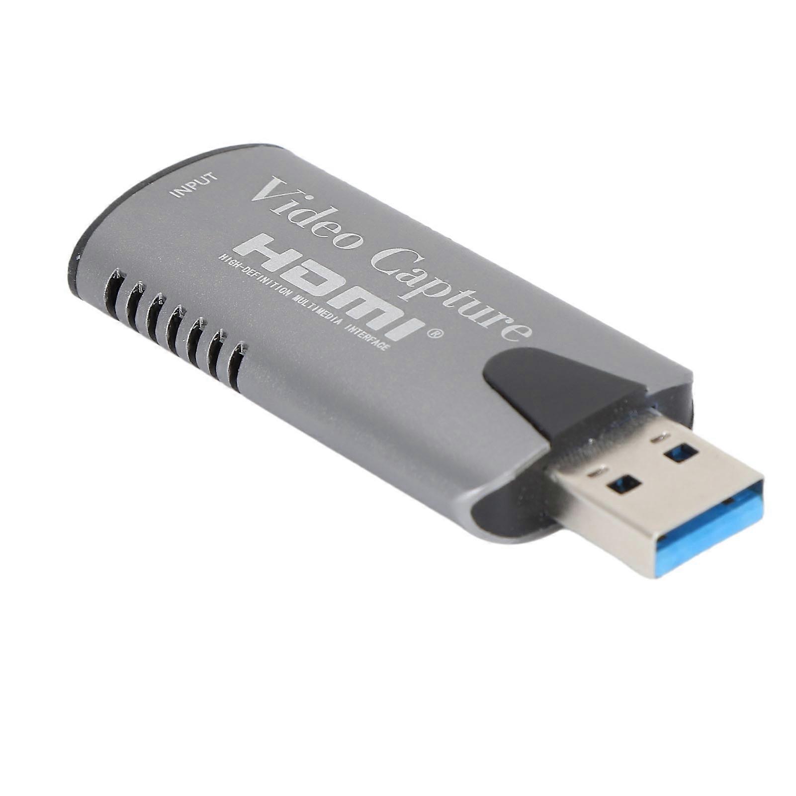 Audio Video Capture Card HD Multimedia Interface to USB Audio Video Capture Card for Mobile Phones Tablets Cameras