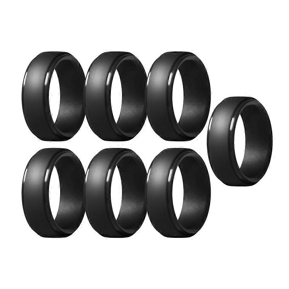 7kpl silikonisormus, miesten ulkoilusormus