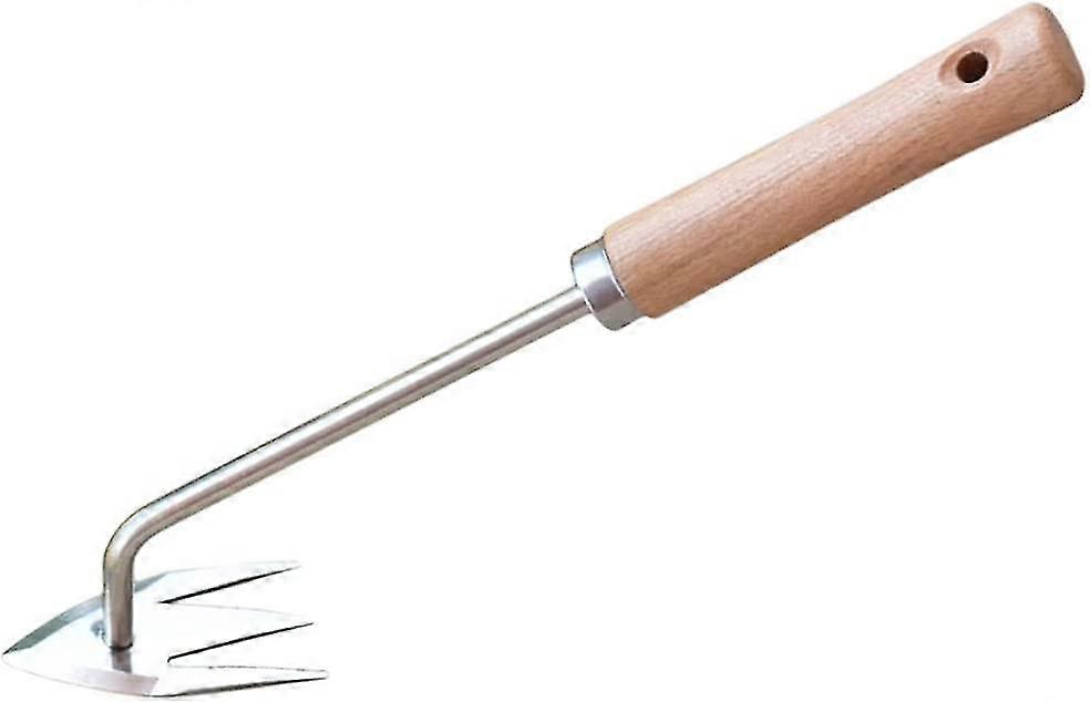 Weed Puller Manual Hand Weeder Deeper Digging Weeding Tool Ergonomic Handle Rake For Lawn Farmland Garden(1pcs)