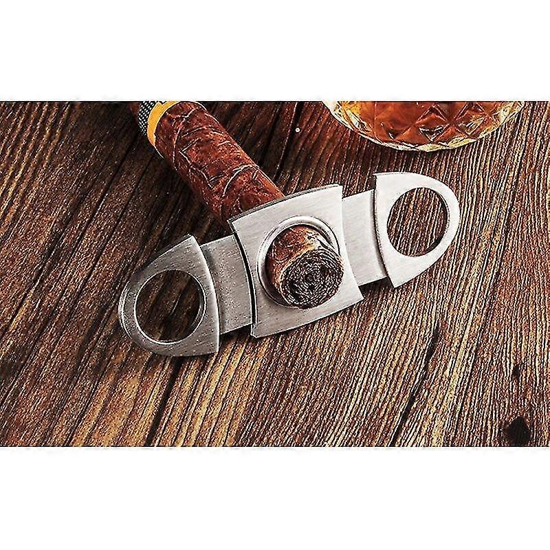 Zigarrenknipser tragbare einfache Edelstahl scharfe Klingenknipser|Zigarre