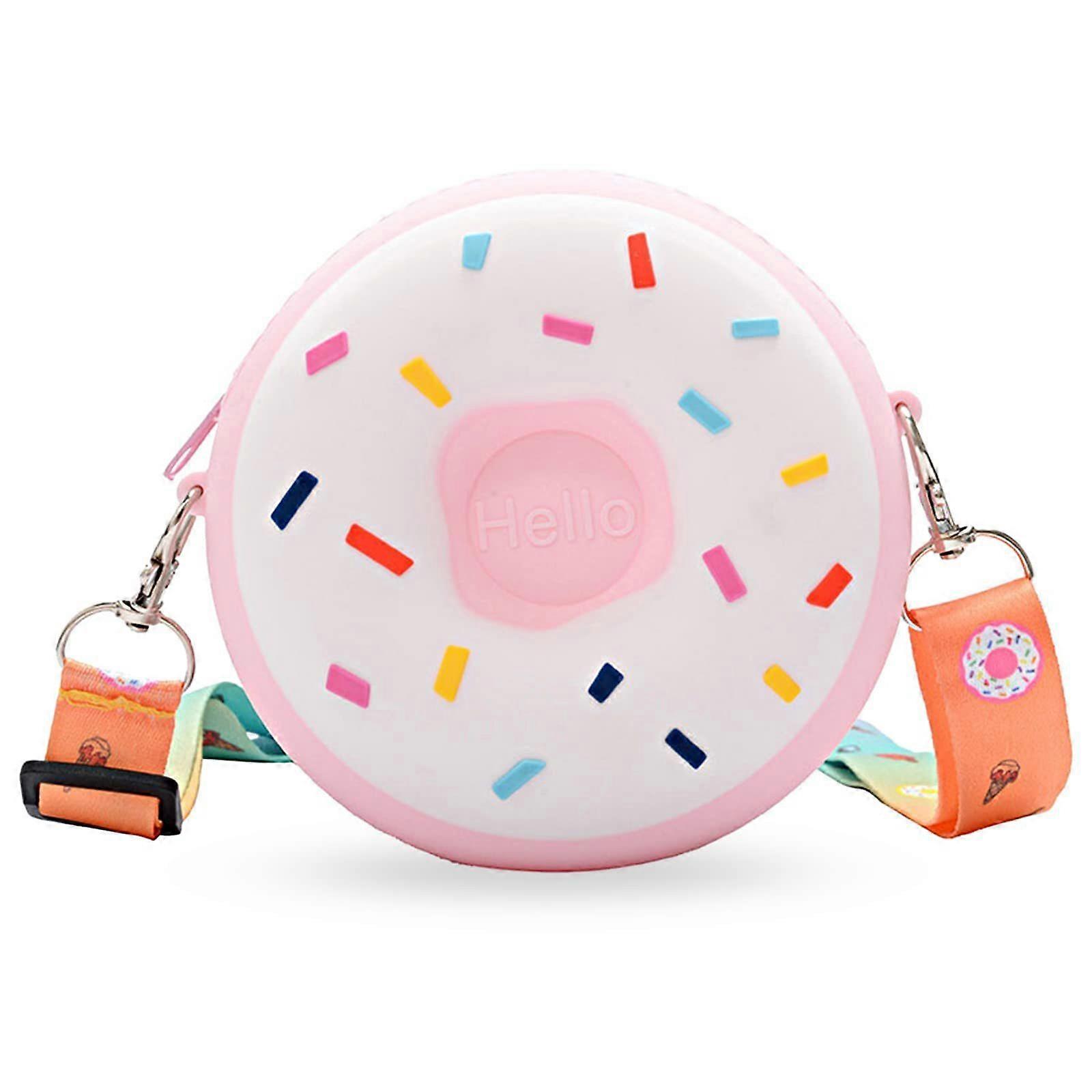 Oh My Pop! Pandicorn-Borsa a Tracolla Rotonda Piccola, Nero, 12.5