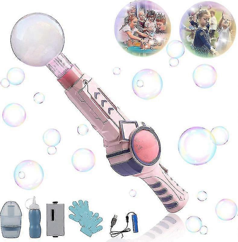 Elastic Smog Bubble Machine, Automatic Magic Smoke Bubble Blower Machine