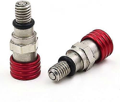 Motorcycle Fork Deflation Pressure Reducer (red) (2pcs)