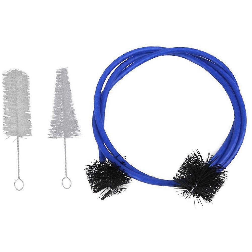 l’ensemble de 3 pièces pour la trompette trombone en laiton soufflant buse nettoyant valve brosse tige musicale instr