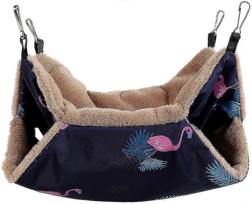 hamac chinchilla furet, 34x34cm hamac pour animaux de petite taille hamac lapin hamac doux double couche pour hamster chinchilla cochon d'inde rat so