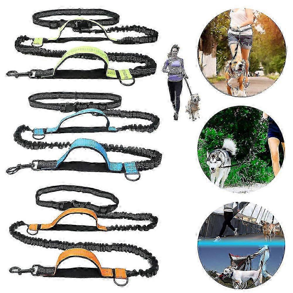 Hand Free Dog Lead Dog Walking Belt Adjustable Dog Leash Waist Belt Pet Dog Leash