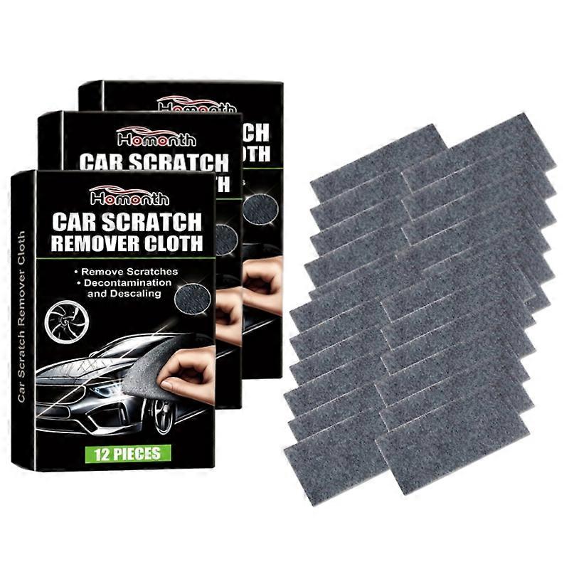 36 قطع نانو التألق القماش سيارة خدش إصلاح الملحقات متعددة الوظائف نانو ماجيك القماش مزيل الصفر إصلاح الخدش تلميع المياه