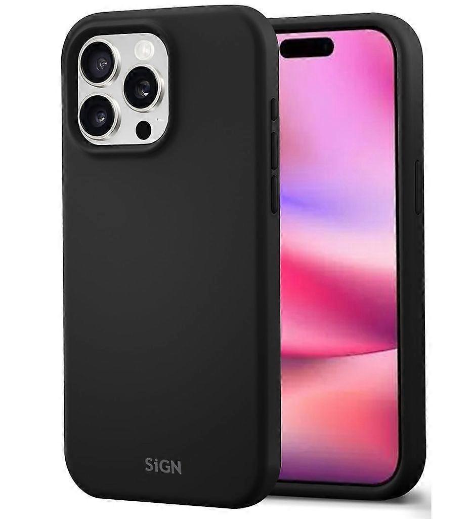 Liquid Silicone Case for iPhone 16 Pro - Black