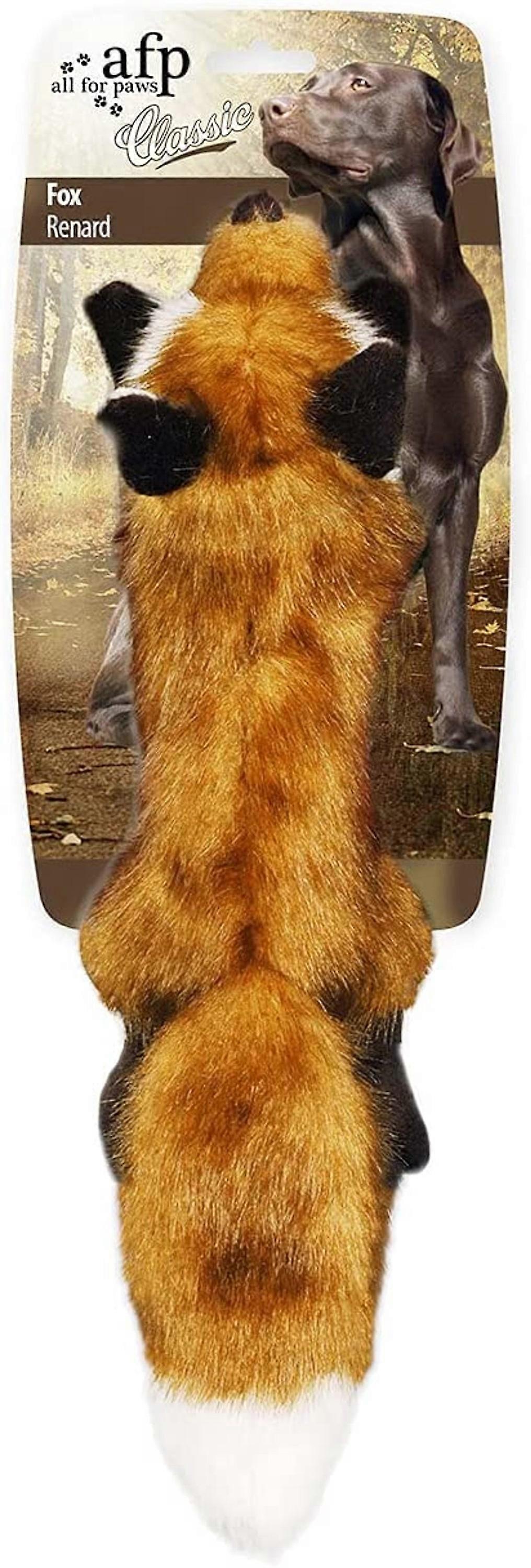 All For Paws Classic Fox Large Dog Toy