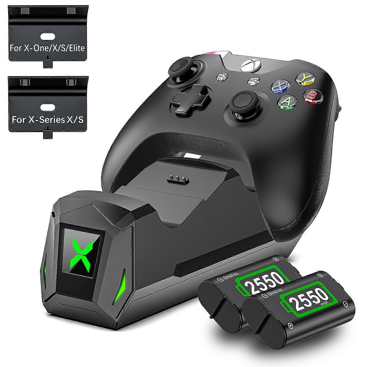 Redkid Xbox Charging Station for Xbox One/Series X|S/One X|S/One Elite Controller Xbox One Charger D