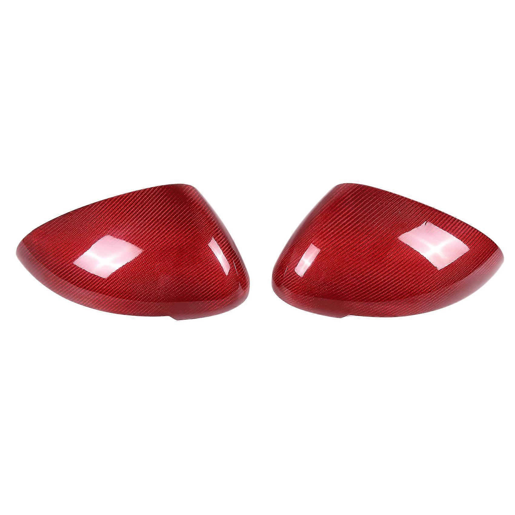 Car Real Carbon Fiber Side Mirror Cover Fit for 2014-2022