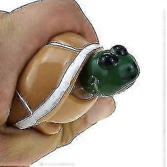 Novel And Interesting Retractable Head Turtle Spoof Toy Decompression Toy For Children/bl