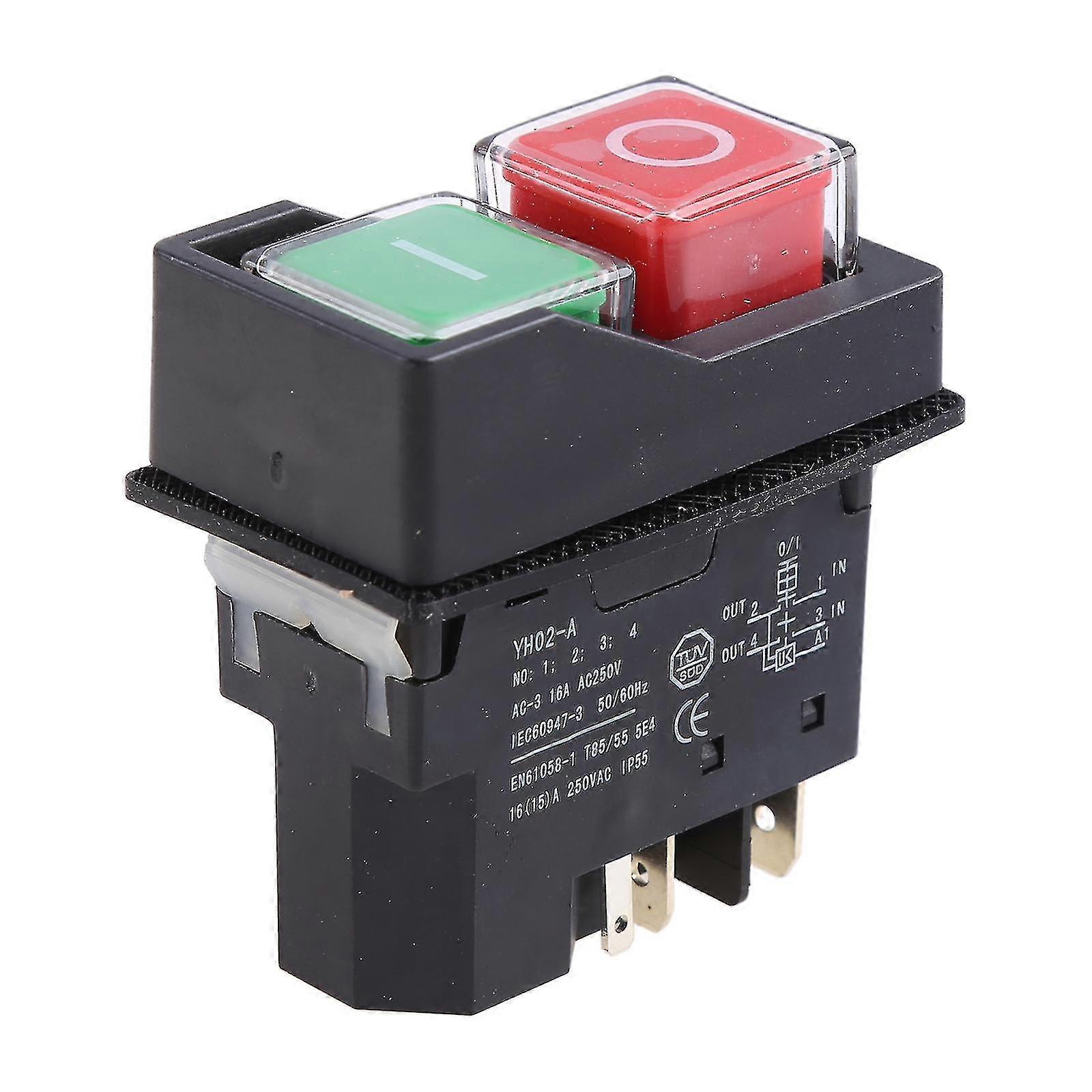 Kld-28a Waterproof Magnetic Switch Explosion-proof Pushbutton Switches 220v Ip55