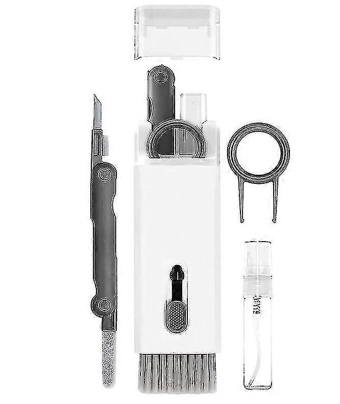 Keyboard Cleaning Brush, 7 In 1 Keyboard Cleaning Brush Kit, Multifunctional Keyboard Headphone Cleaner With Keycap Puller