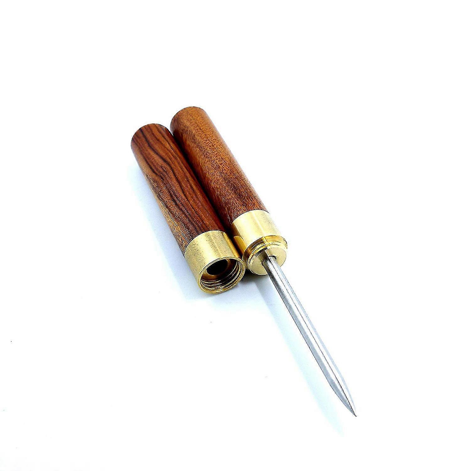 Stainless Steel Ice Pick With Wooden Handle Kitchen To