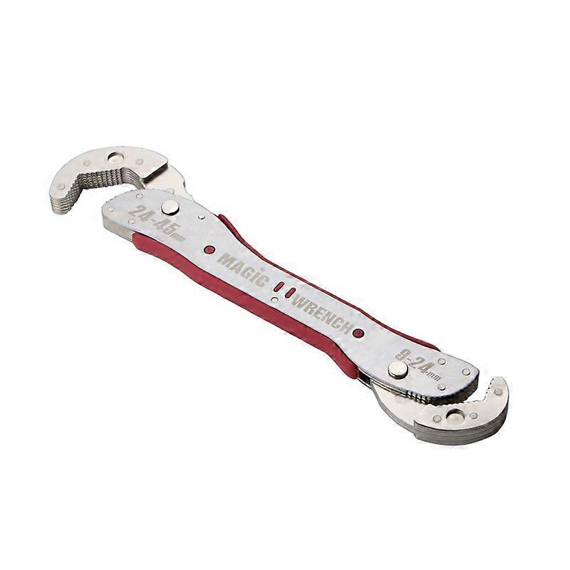 Multi-Function Universal Adjustable Auto-Ratcheting Ratchet Pop Socket Spanner Crescent Nut Gear-Wrench Set