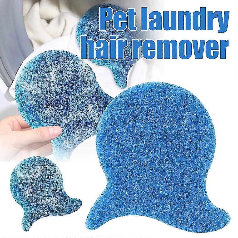 1/4/8/12 stuks herbruikbare huisdierhaarverwijderaar wasmachine kat hond bont pluisval tool