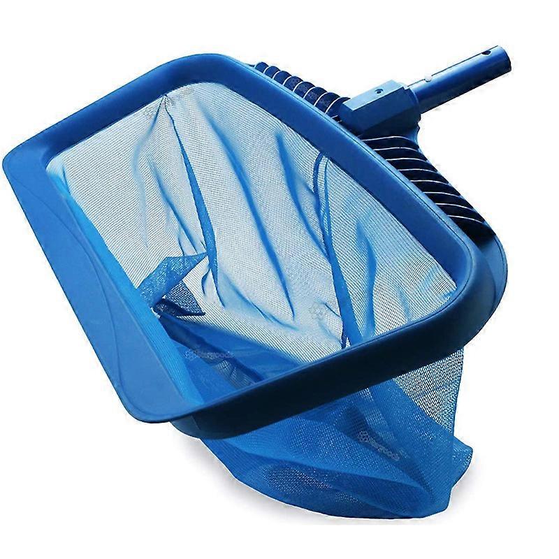 Swimming Pool Landing Net, Bottom Landing Net with Robust and Stable Durable Plastic Frame with Cleaning Net for Swimming Pools, Ponds, Fountains and