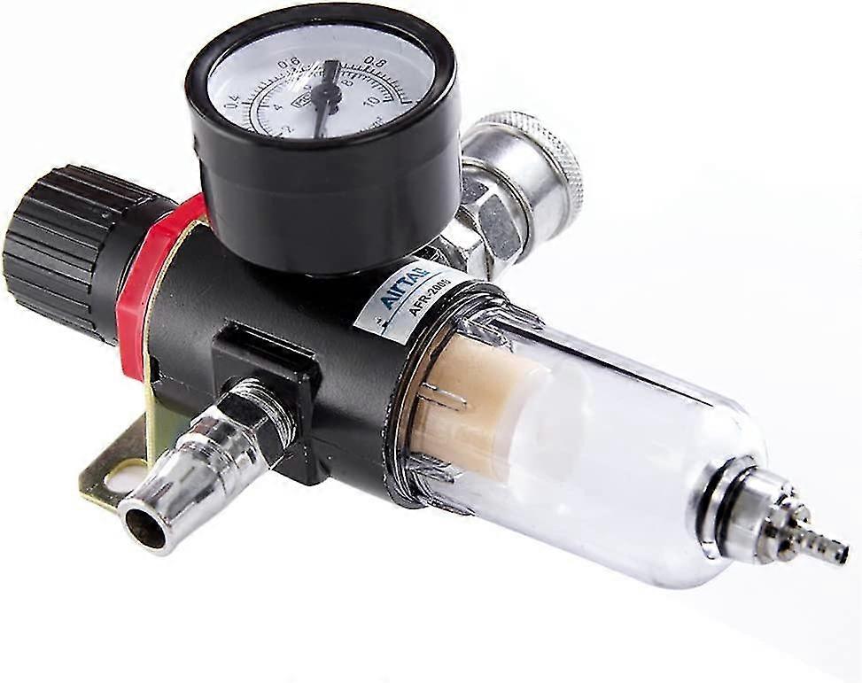 Filter Regulator For Compressed Air 1/4" - Anti-humidity - Lubricator