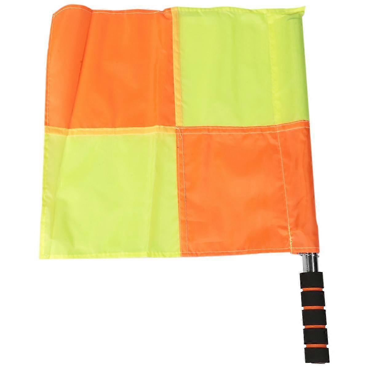 Soccer Referee Kit Football Checkered Soccer Flags Wallet Notebook With Red Yellow Card And Whistle
