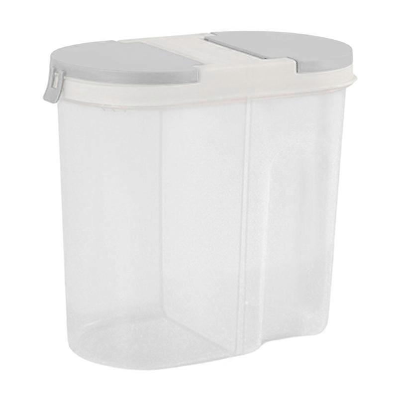 Large Capacity Food Canister Space-saving PP Durable Cereal Grain Storage Jar Kitchen Tools