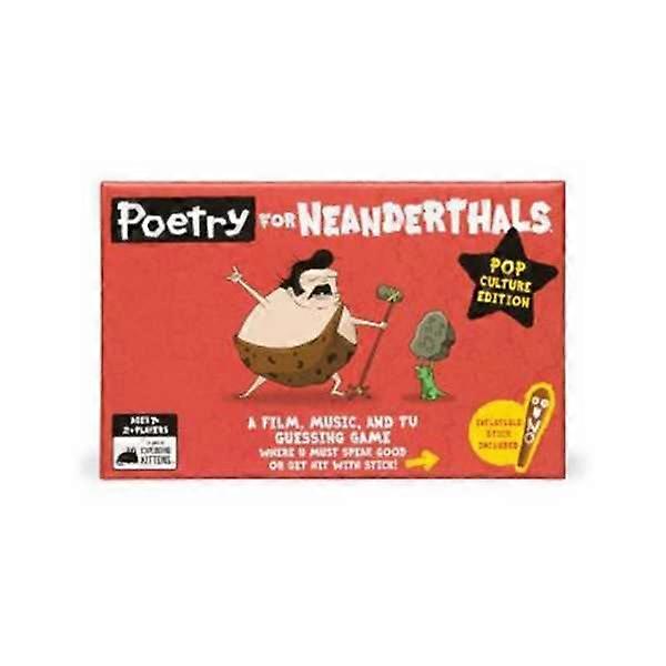 Exploding Kittens Poetry For Neanderthals Pop Culture Edition