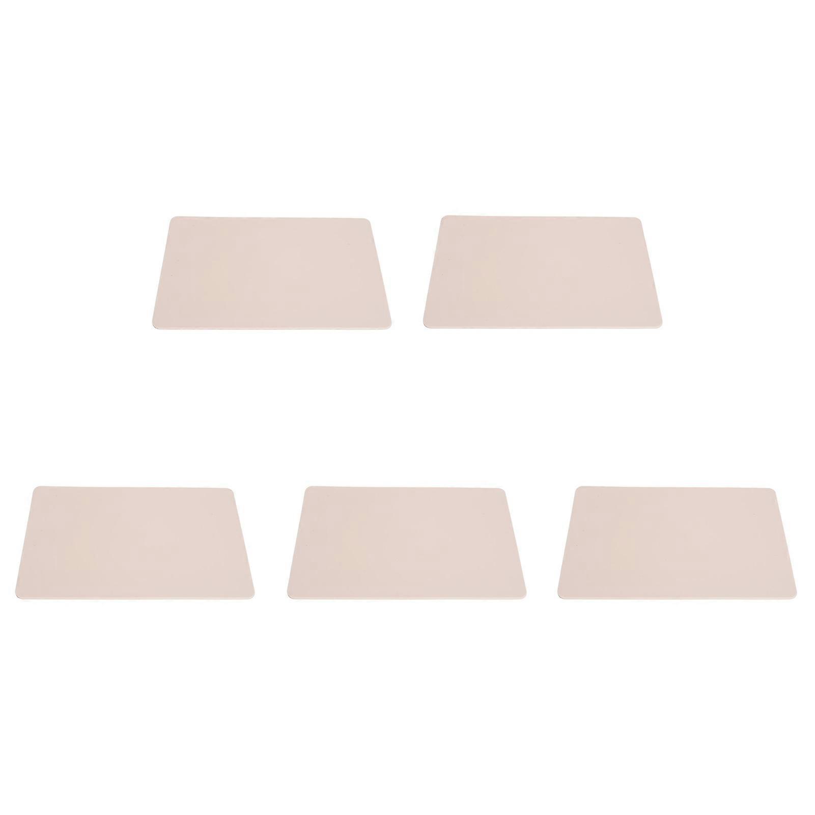 5PCS Tattoo Practice Skin Thicken Ink Free Double Side Microblading Eyebrow Practice Skin for Beginner