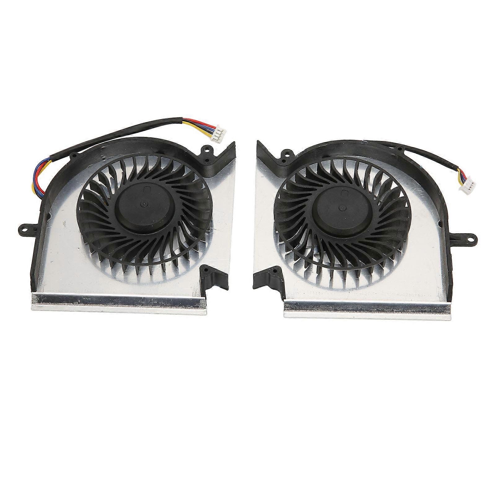 CPU GPU Cooling Fan Replacement for MSI GE75 GP75 GL75 WE75 GE63 GP63 GL63 GV63 GE73 GL73VR 4 Pin DC 5V 0.55A GPU Fan CPU GPU Fan