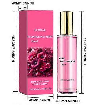 100 ml A - Frisk blomsterparfumespray. Delikat blomsterduft for et romantisk touch. Langvarig duft gør den ideel til særlige lejligheder som dat