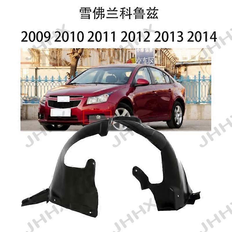Compatible 2 Pieces/1 Set Cruze 09 10 11 12 13 14 Front Fender Front Wheel Fender Front Wing Lining