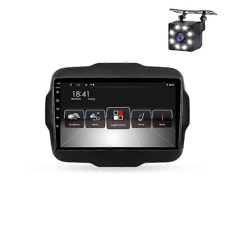 Car Radio Android For Jeep Renegade 2014 - 2018 Auto Multimedia Stereo