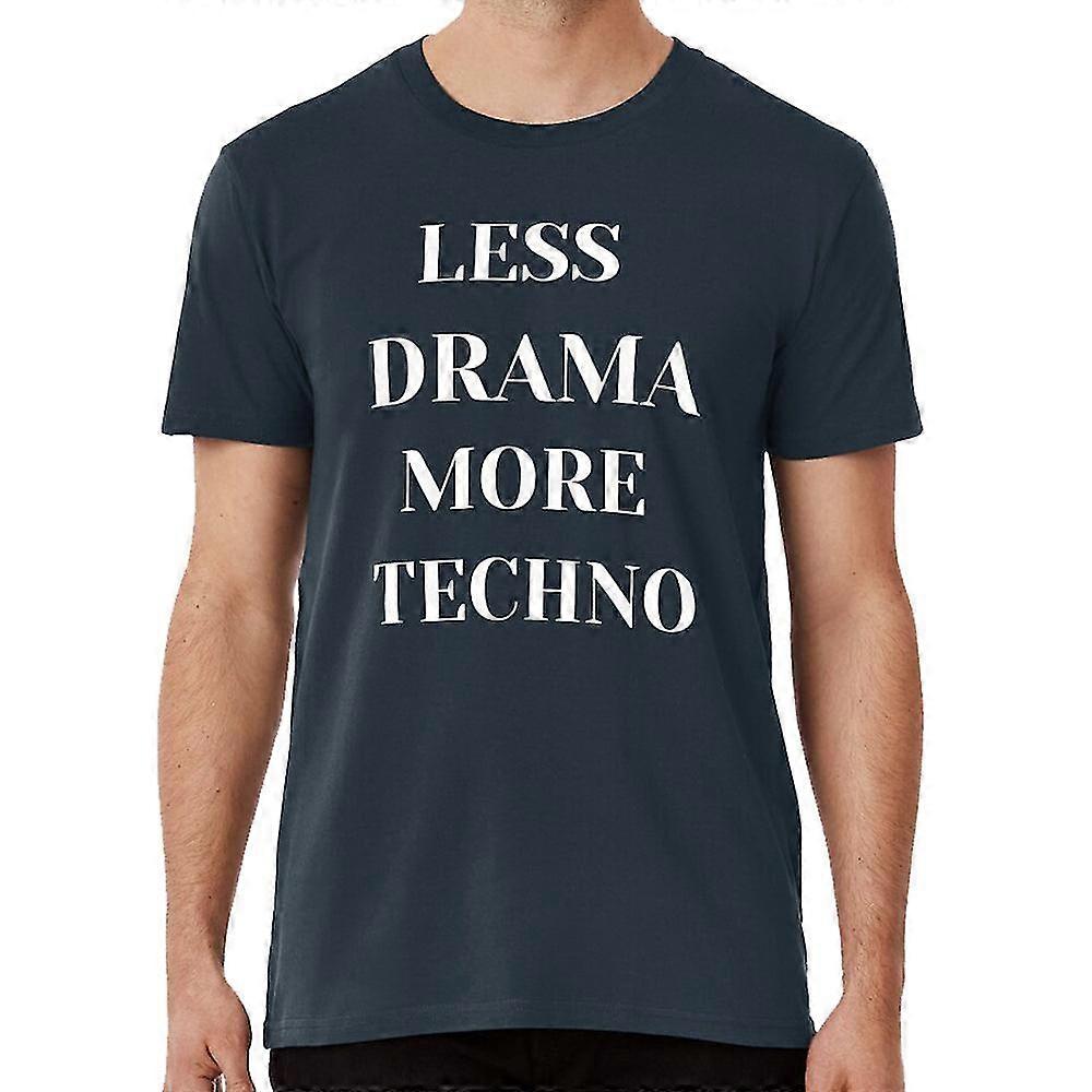 Kevesebb drma, tbb techno Crew Neck pl otthoni zene