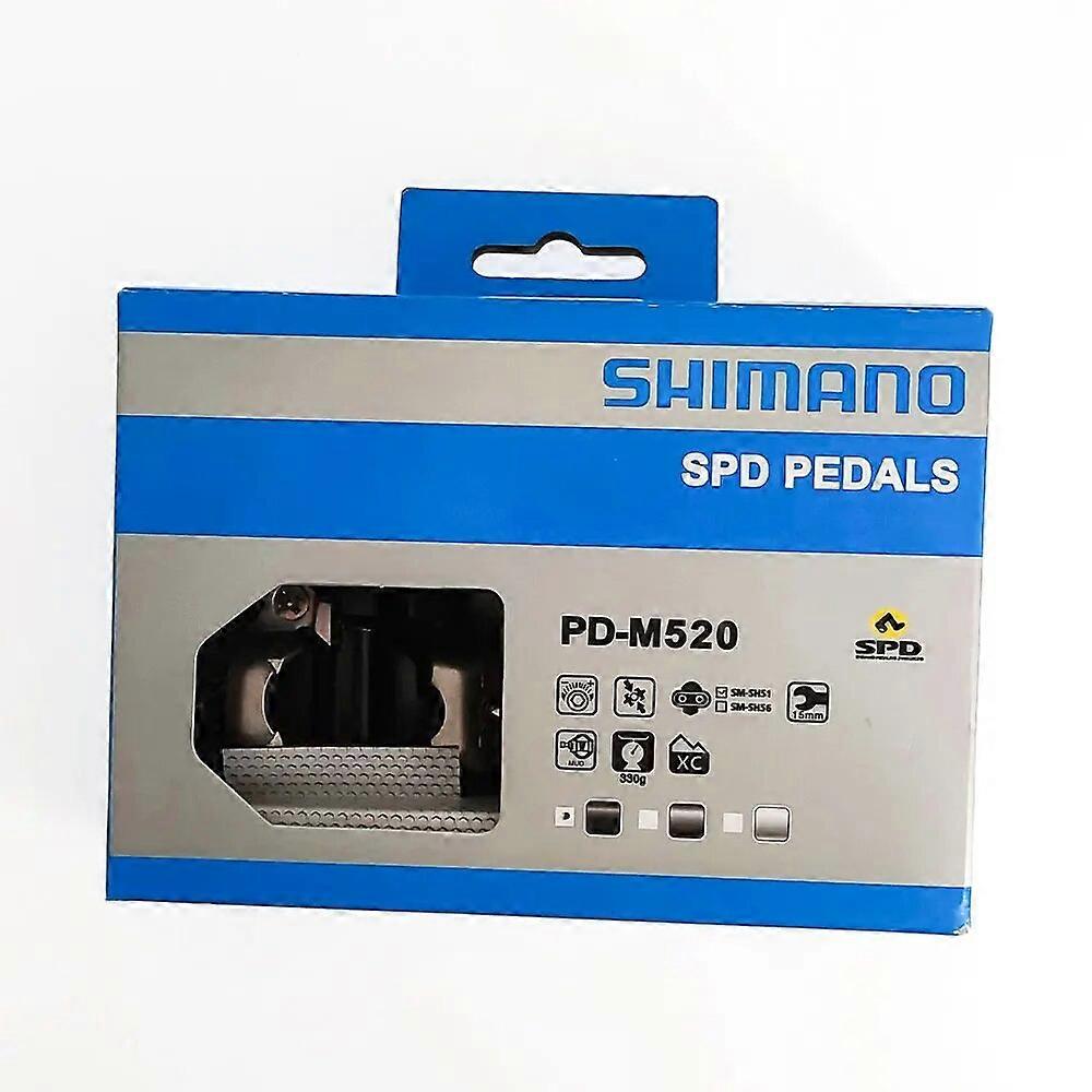Shimano Deore SLX XT PD M520 Pedal for MTB Bicycle Self-locking Lock Feet Pedal Mountain Bike Pedal Parts Bicycle Cycling Parts
