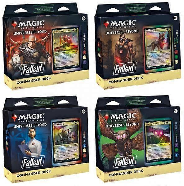 MTG Fallout Commander Deck (Pack of 4)