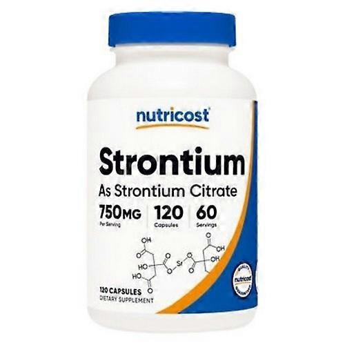 Nutricost Strontium Capsules ,750 Mg ,120 Count