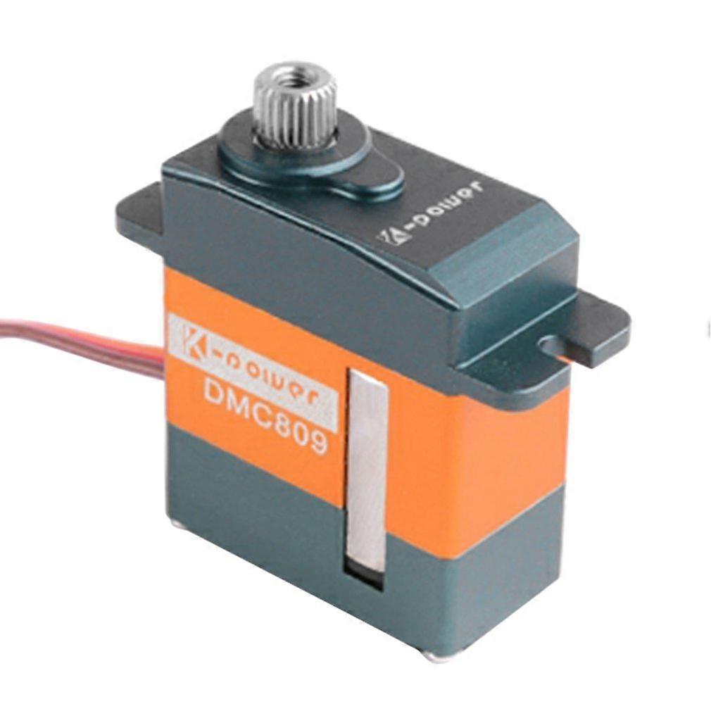 K-power DMC809 4KG/0.07Sec Full Aluminum Whole Case Titanium Gear Coreless Digital Servo For RC 450H Helicopter Plane