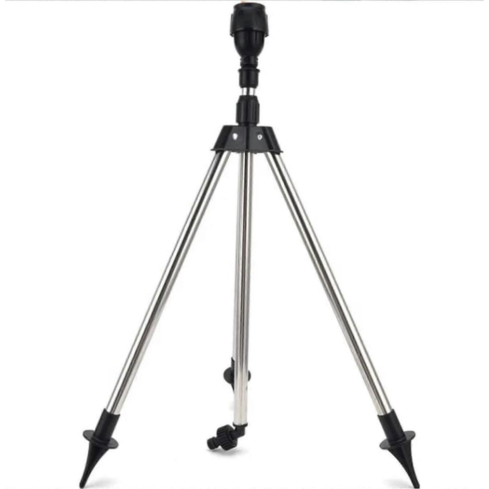 Rotating Tripod Sprinkler, 360 Degree Automatic Rotating Irrigation Watering Sprinklers, Telescoping Tripod Sprinkler for Large Area, Yard, Garden, La