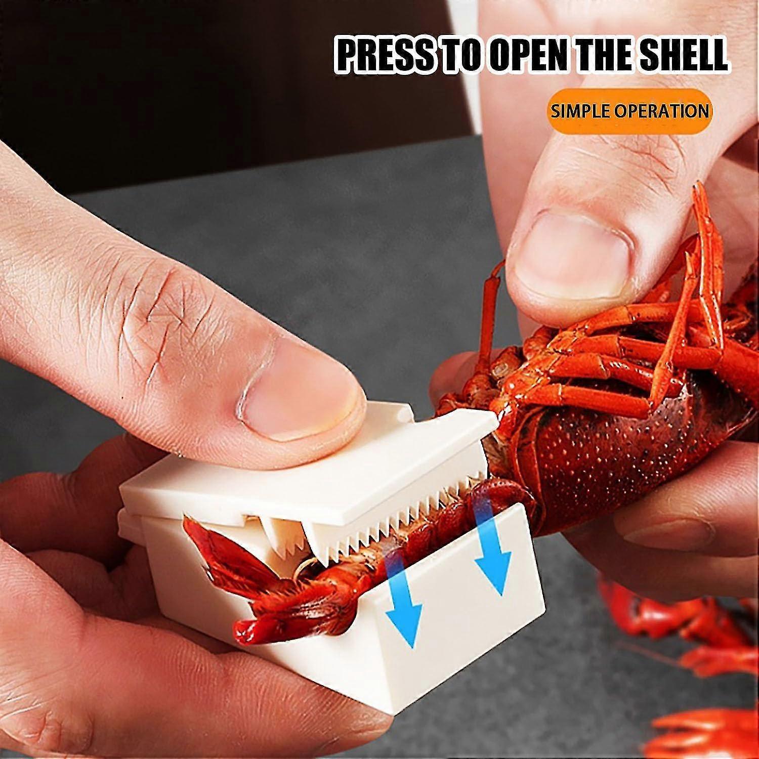 Shrimp Peeler Crawfish Sheller Manual for Household Restaurant Easily Remove Practical Crayfish Shelling Device Seafood Tool