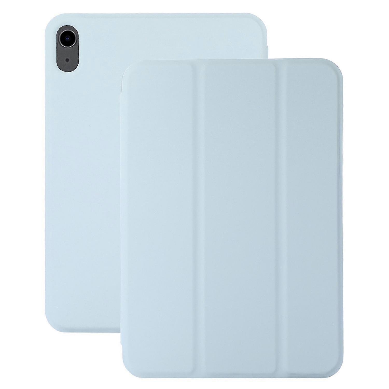 İPad Air 11 (2024) için Kılıf Üç Katlı Stand Deri Manyetik Tablet Kapağı Otomatik Uyandırma / Uyku - Baby Bl
