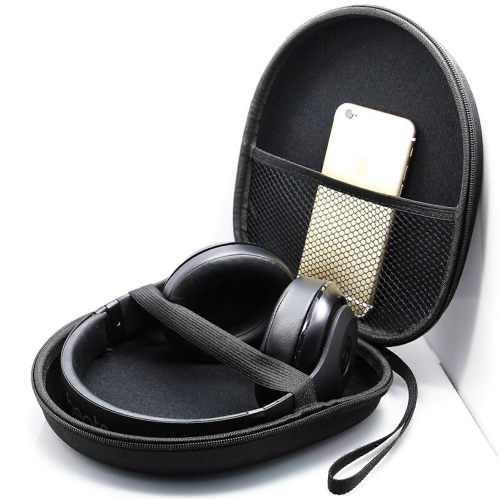 Headphone Carrying Case, Earphone Compression Protective Shell-21*19*6cm