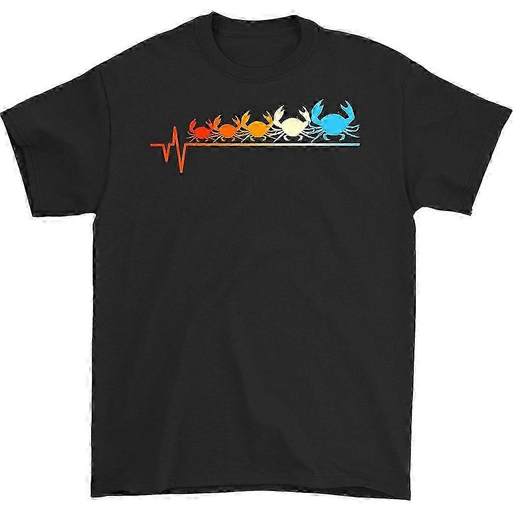 Retro triko Crab Heartbeat Crew Neck